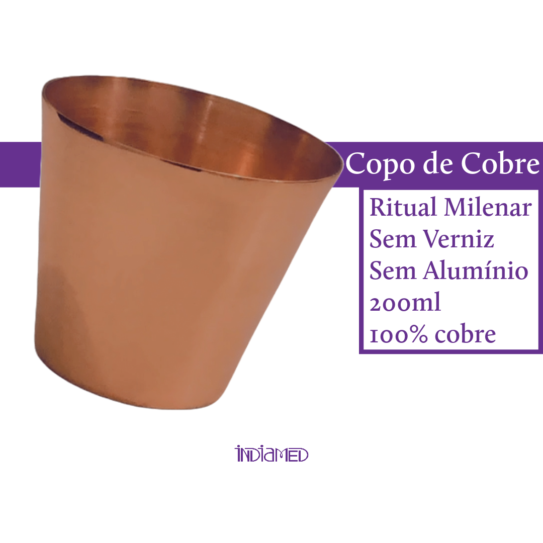 copo de cobre ayurveda