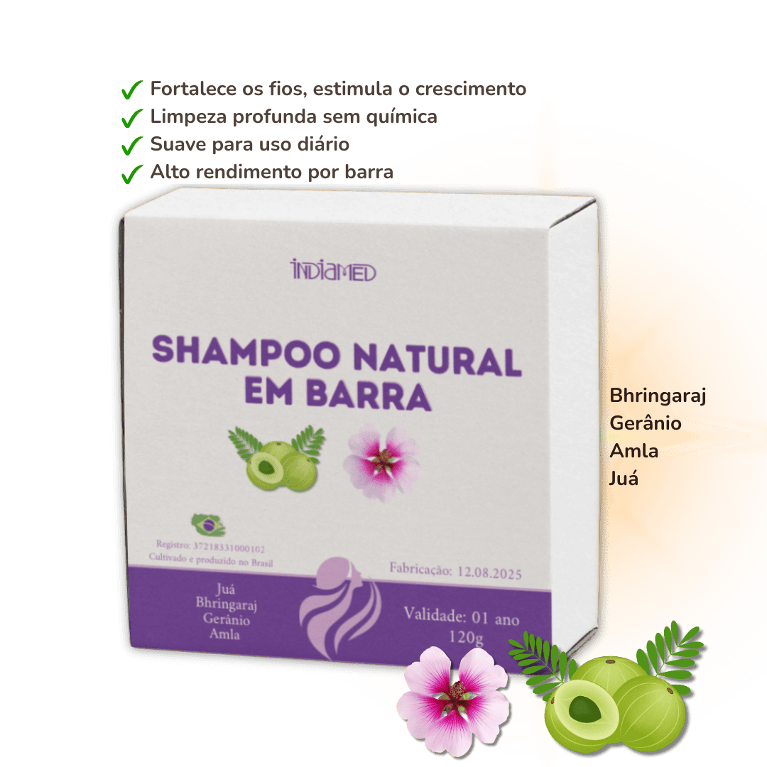 shampoo sólido terapêutico