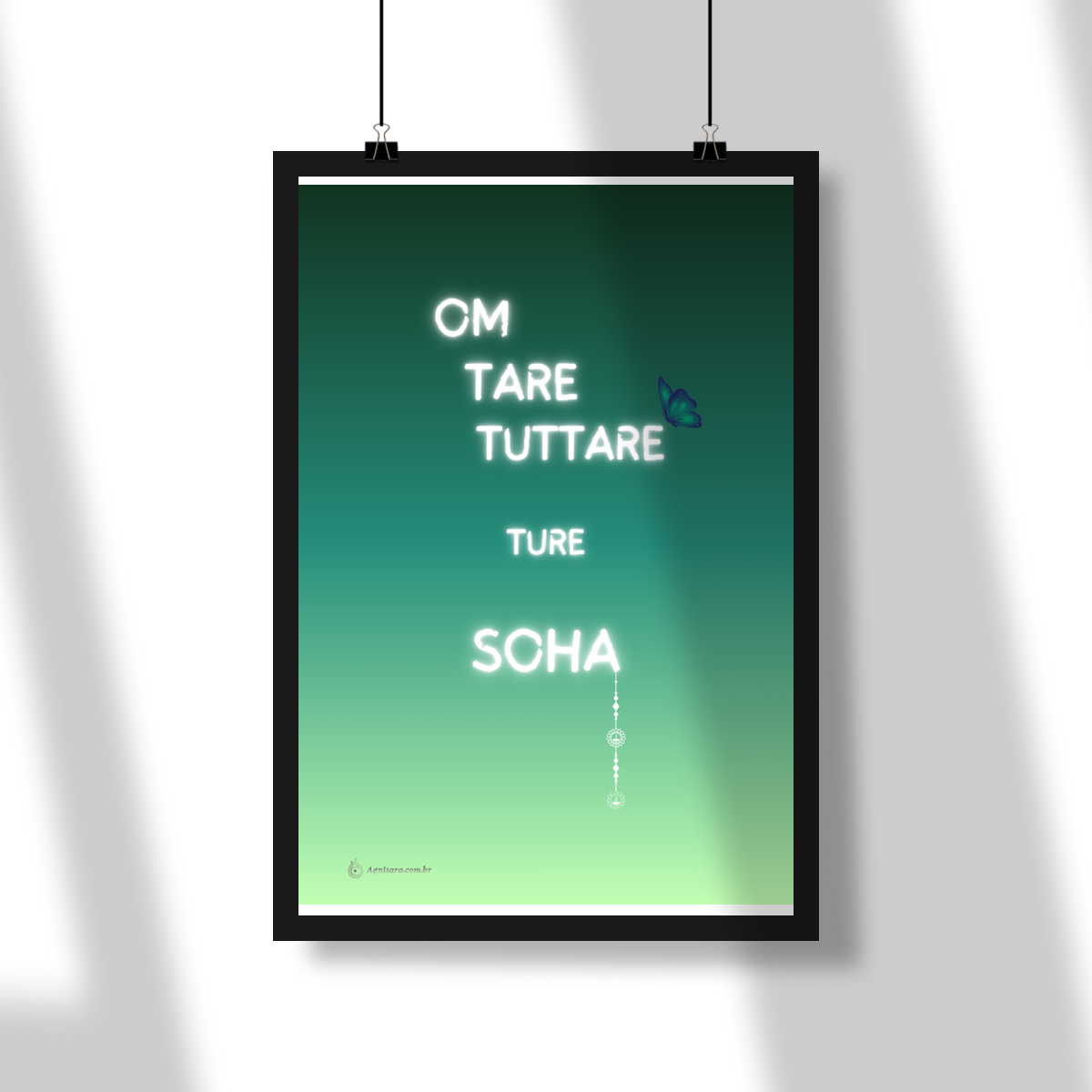 Poster Tara Mantra