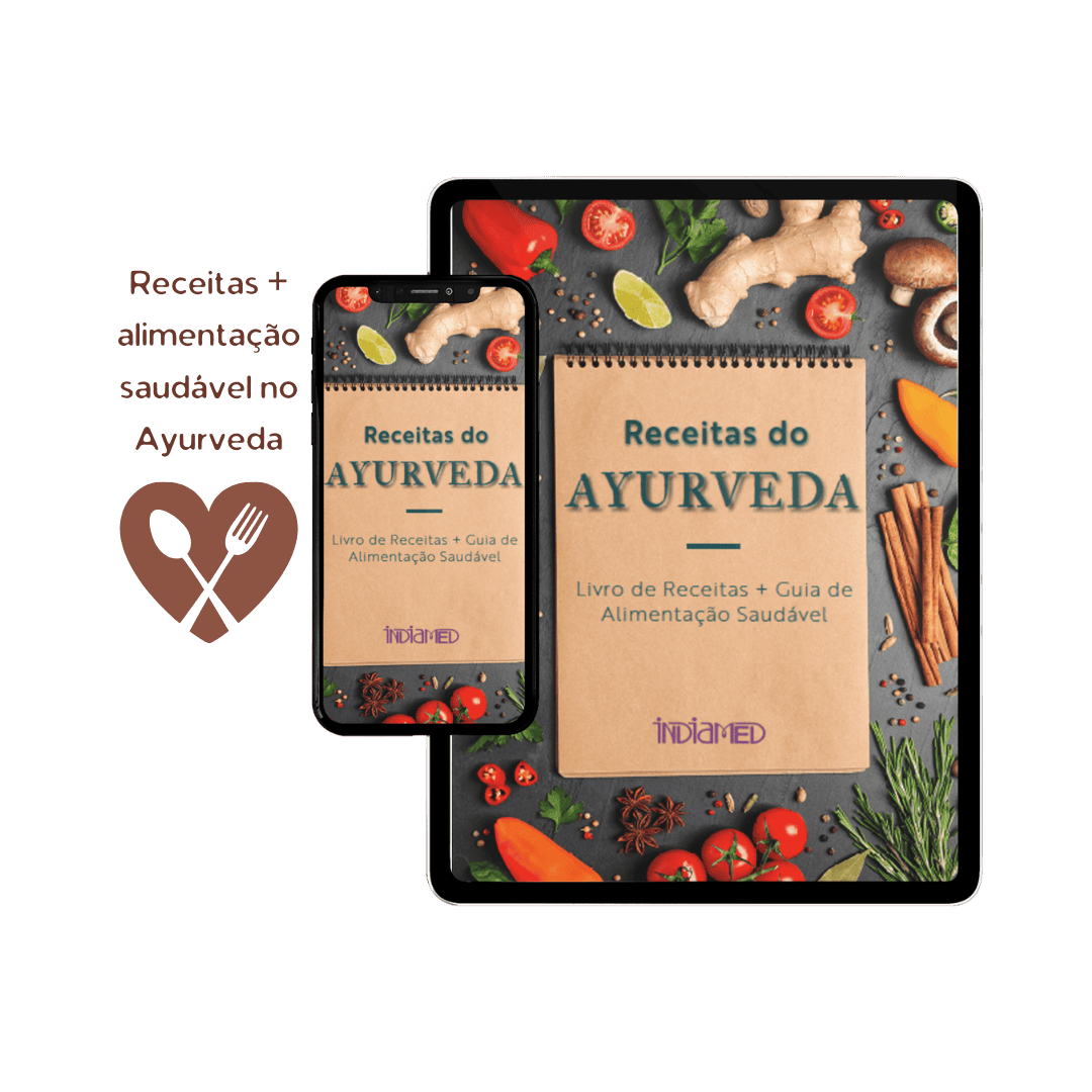 capa ebook receitas do ayurveda