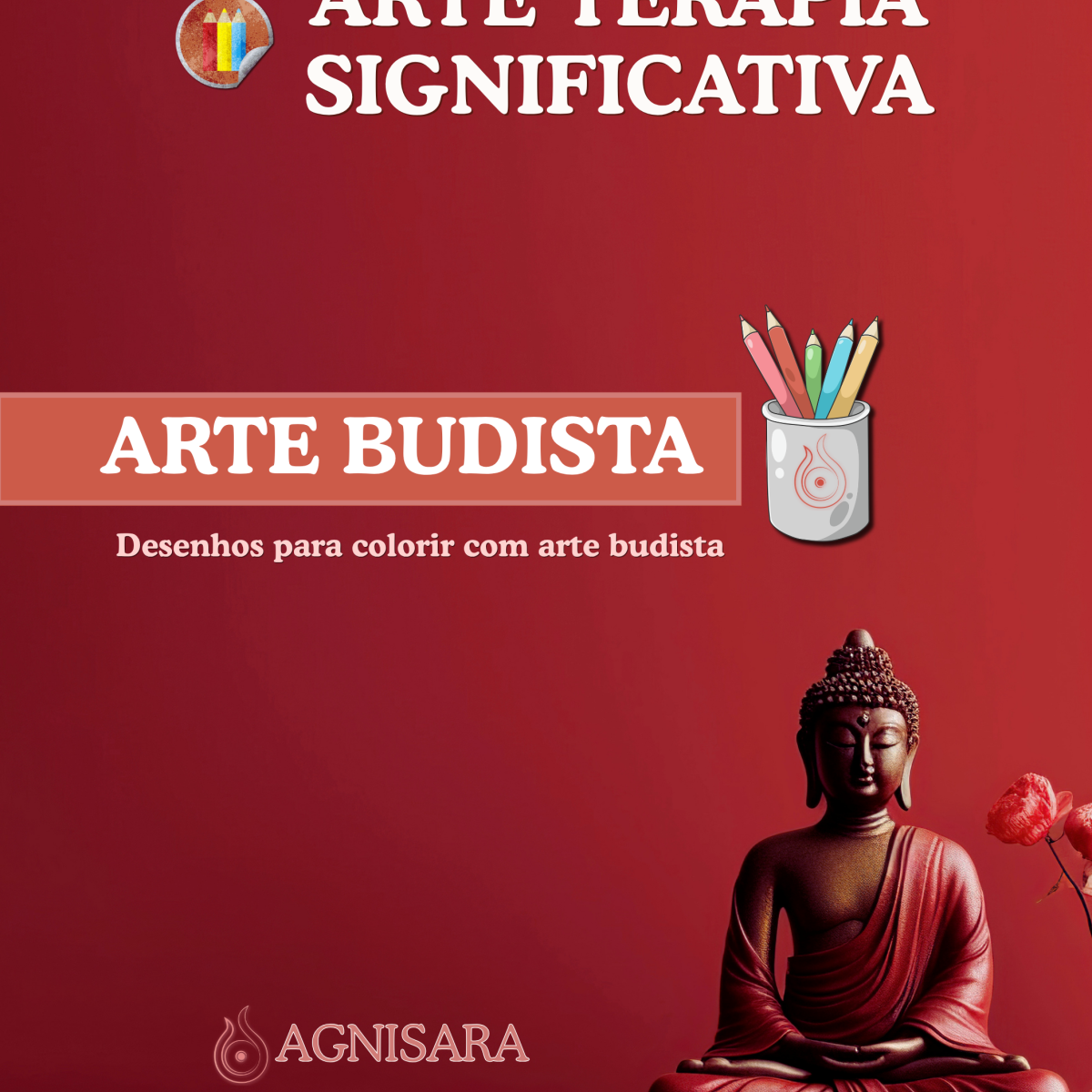 Arte Budista - desenhos para colorir