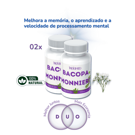 Duo Bacopa Monnieri Cápsulas