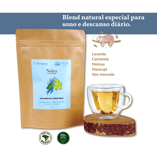 Chá para Dormir Nidra - natural e poderoso