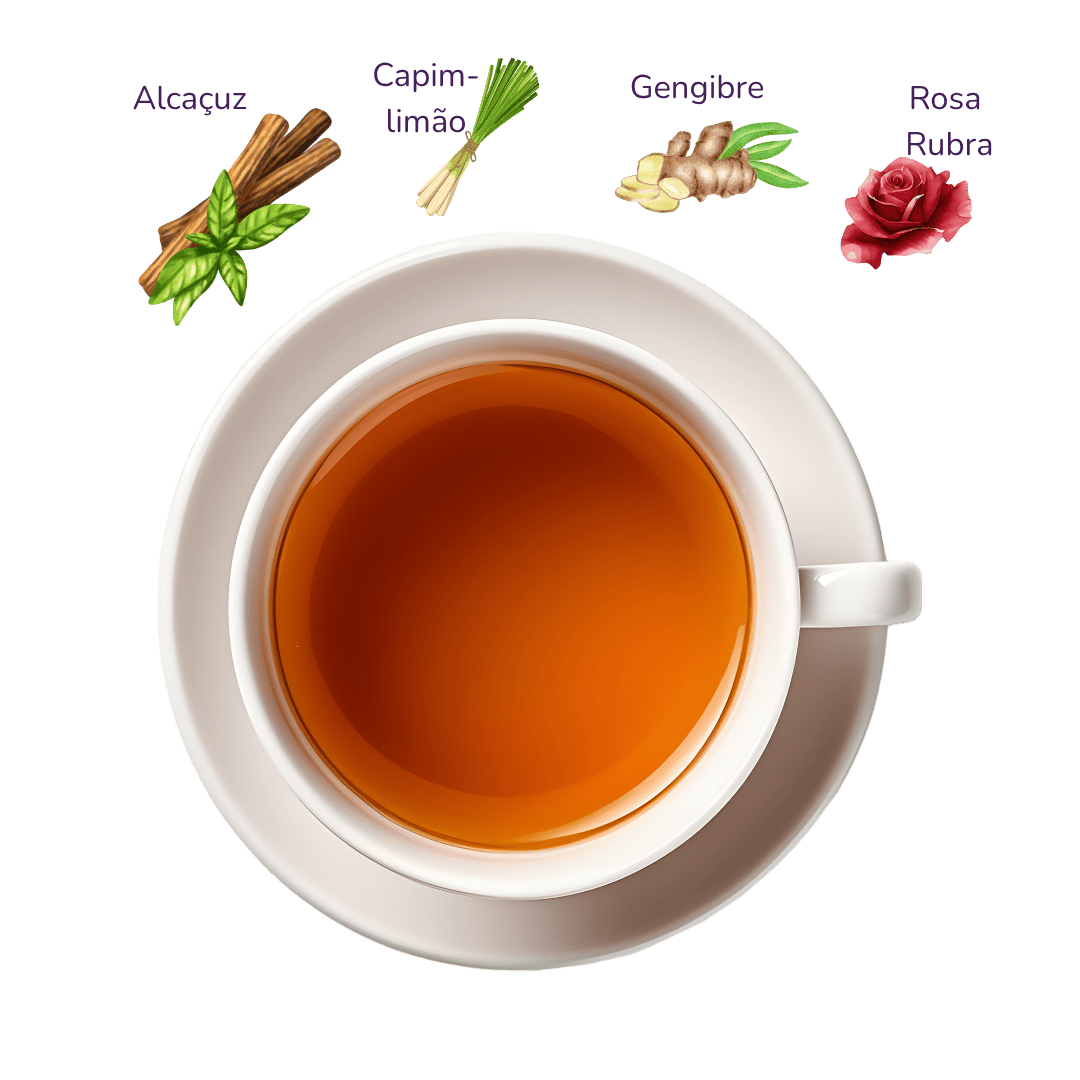 Chá Pitta - anti inflamatório