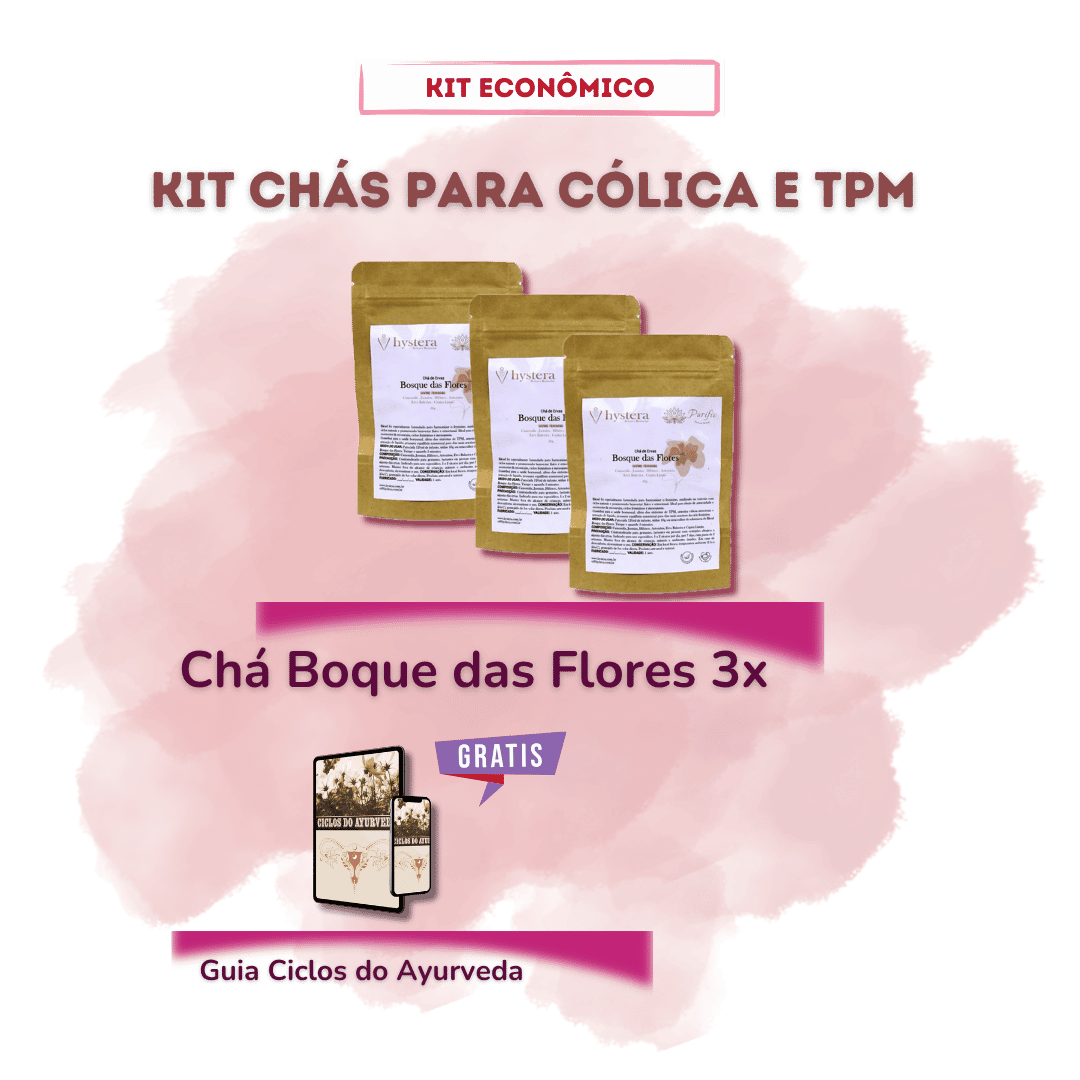 Kit Chá Bosque das Flores