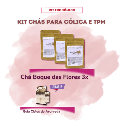 Kit Chá Bosque das Flores