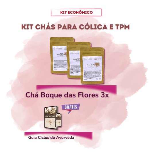 Kit Chá Bosque das Flores