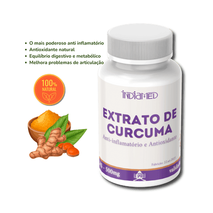 extrato de curcuma em capsulas