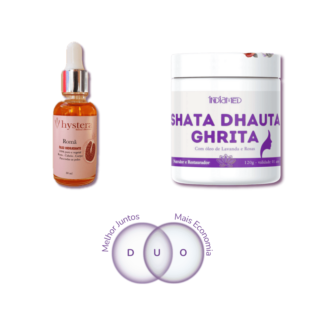 Duo Óleo de romã + Shata Dhauta