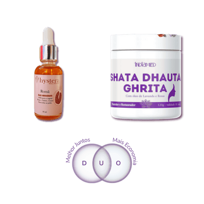 Duo Óleo de romã + Shata Dhauta