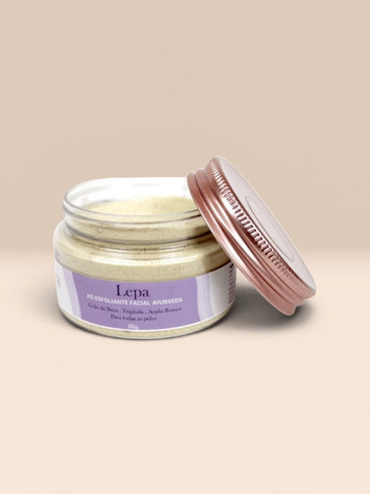 esfoliante para o rosto natural vegano