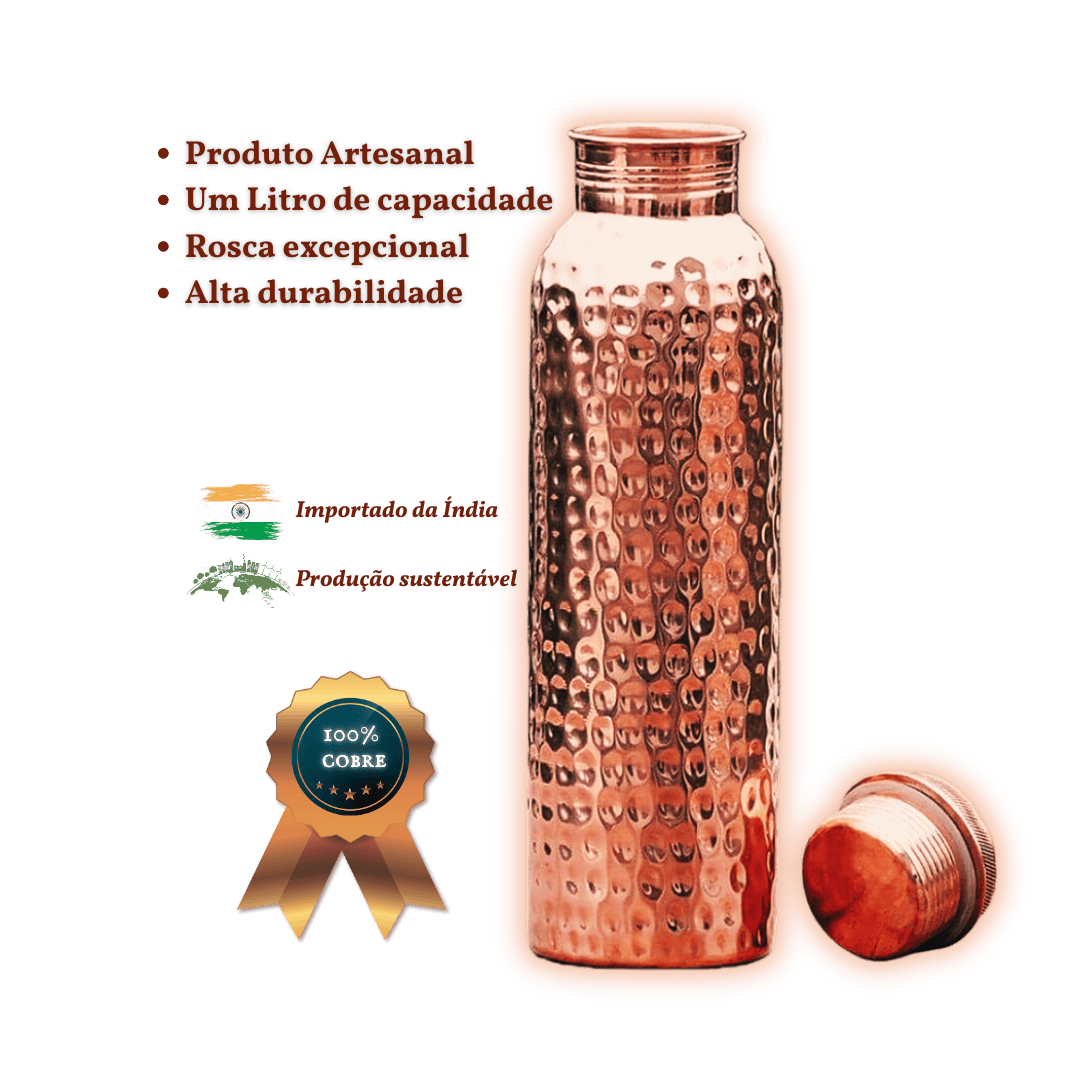 garrafa de cobre