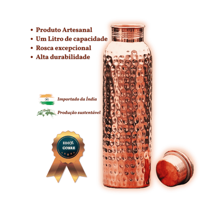garrafa de cobre