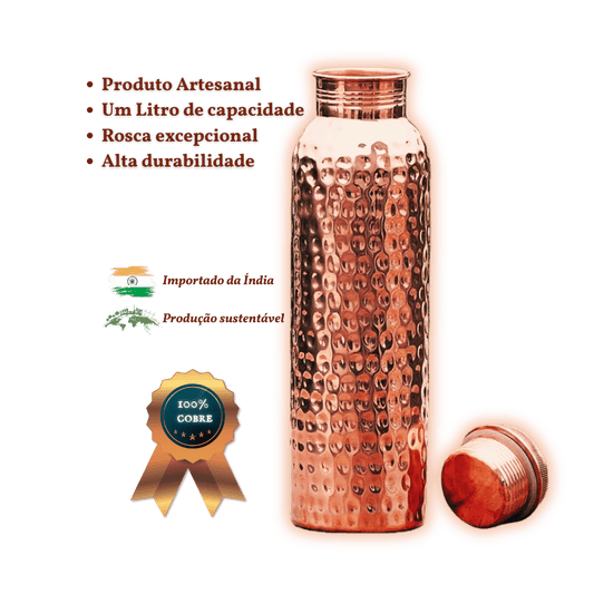 garrafa de cobre