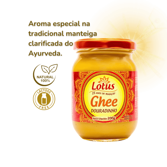 Pote ghee Douradinho ayurveda