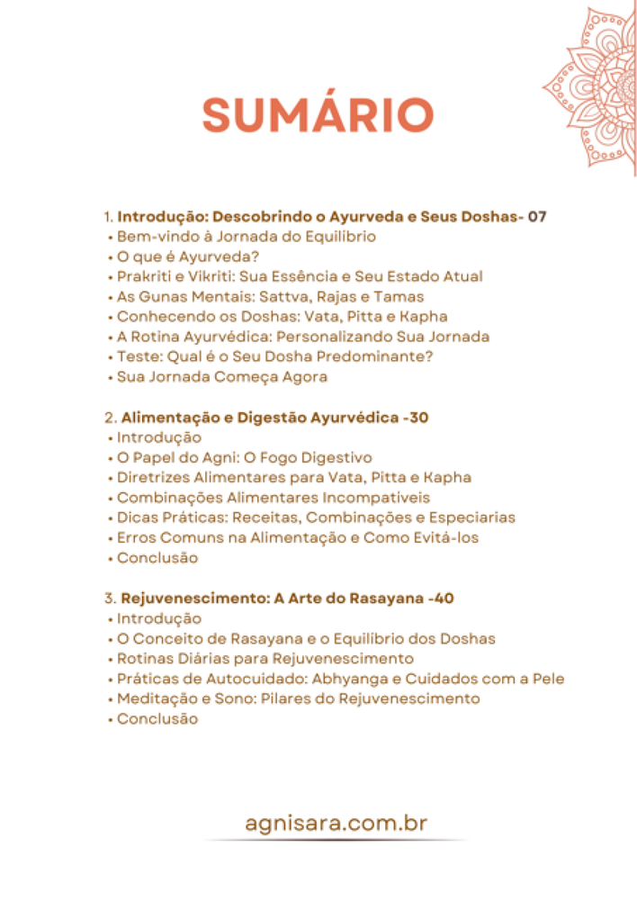 Guia Prático de Ayurveda para Iniciantes