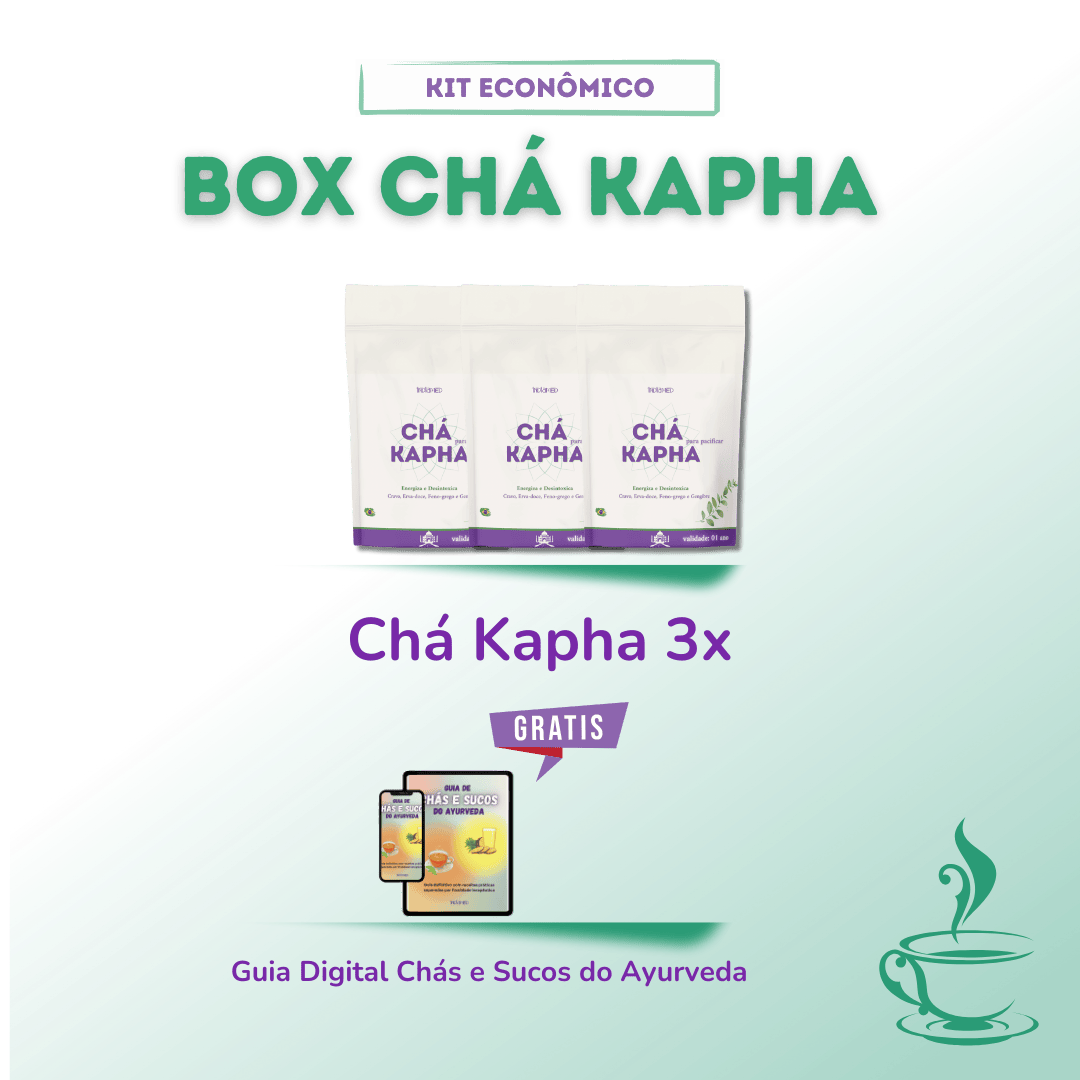 Kit Chá Kapha (03 unidades)