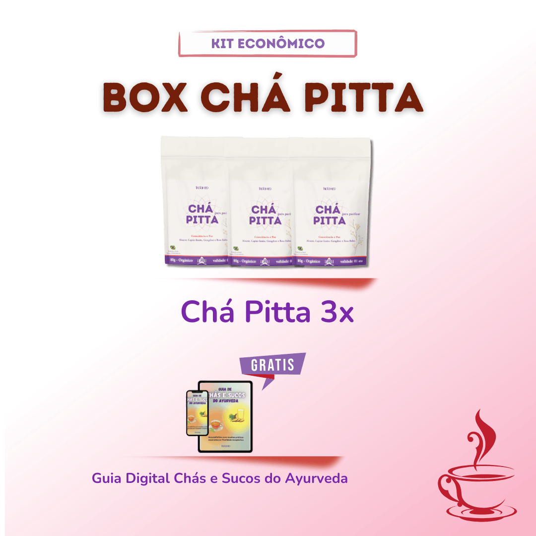 Kit Chá Pitta (03 unidades)
