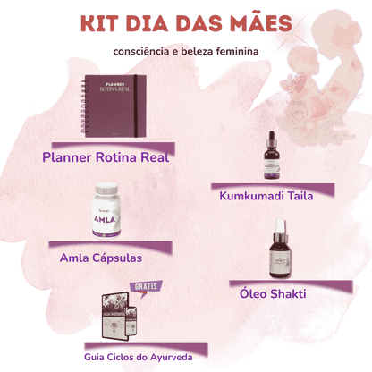 Kit Dia das Mães - Consciência e Beleza Feminina