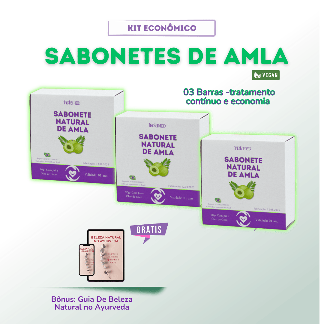 Kit Sabonetes de Amla - 03Un