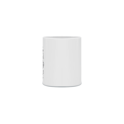 Ganesha - caneca de cerâmica branca