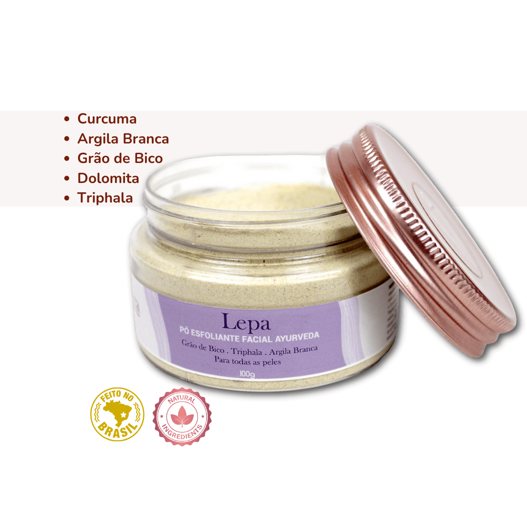 Esfoliante Facial Natural Lepa