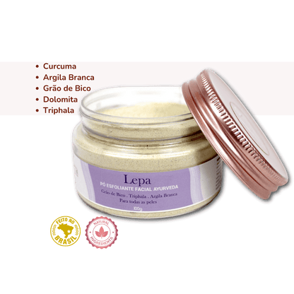 Esfoliante Facial Natural Lepa