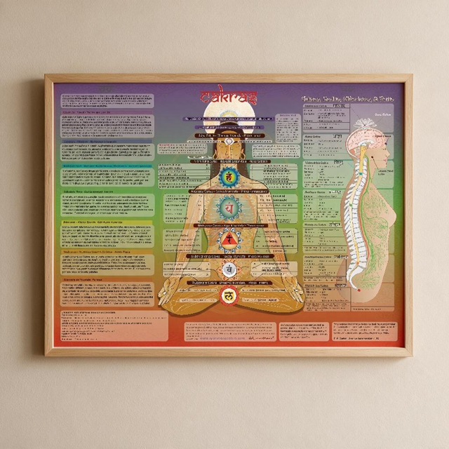 Poster Ayurveda Chakras
