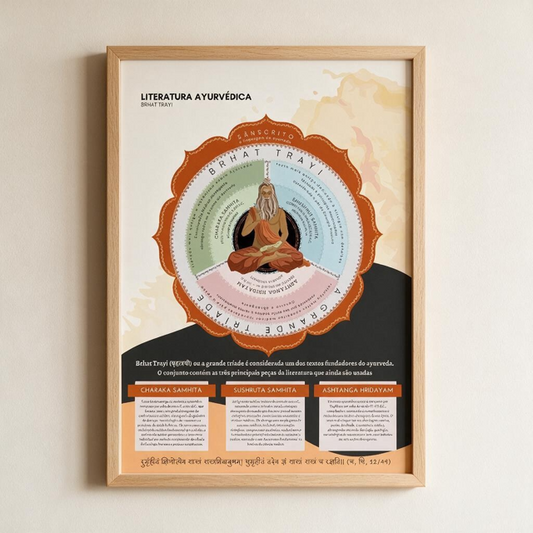 Poster Literatura Ayurvédica