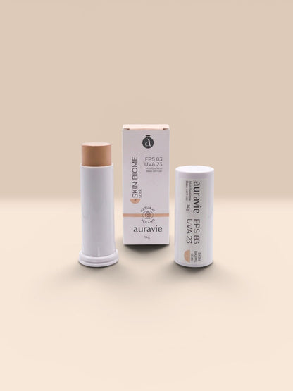base natural com protetor solar 
