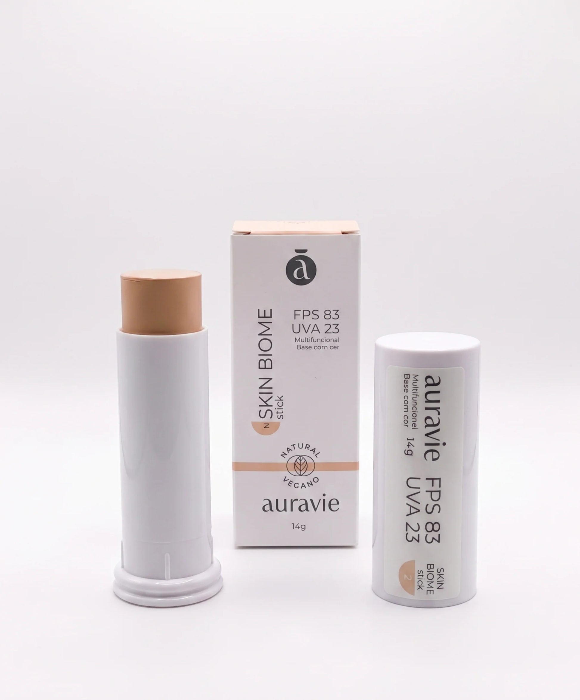protetor solar stick facial com base