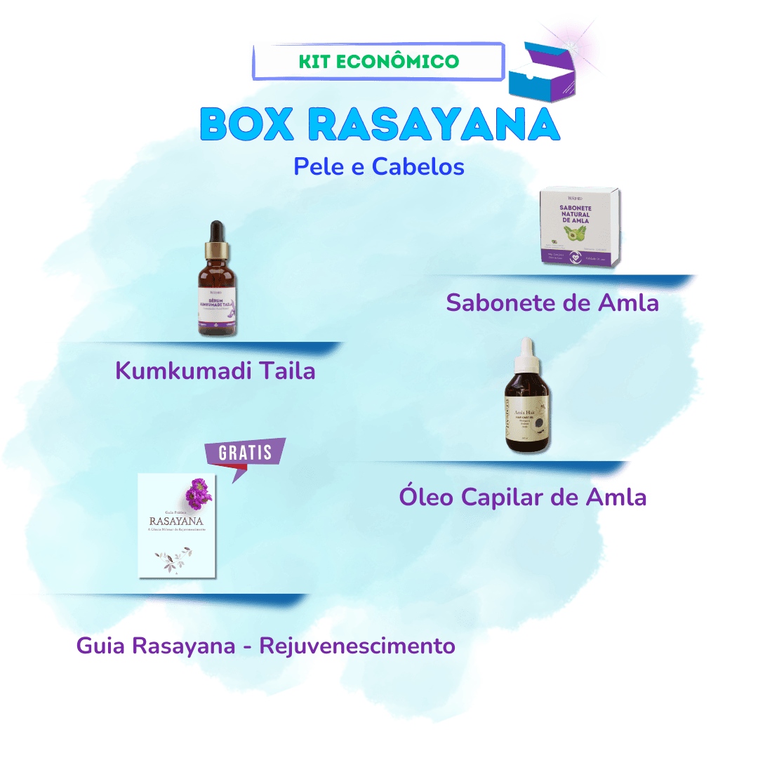Box Rasayana Pele e Cabelos