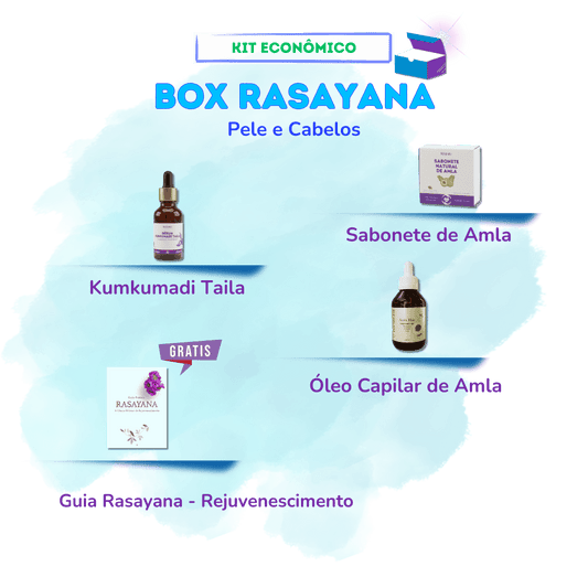 Box Rasayana Pele e Cabelos