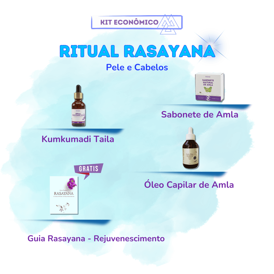 Kit de beleza natural 