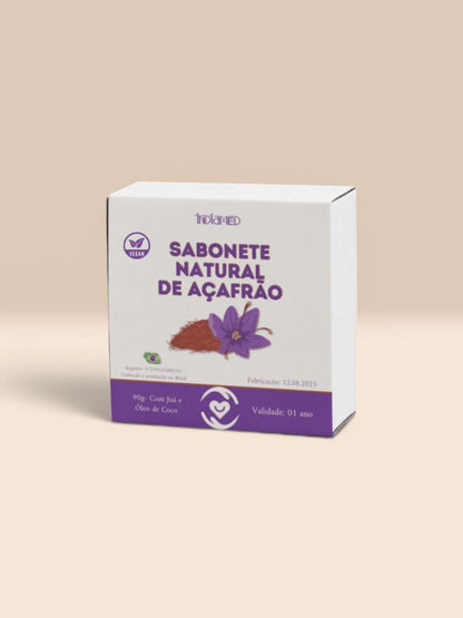 sabonete natural de acafrao 