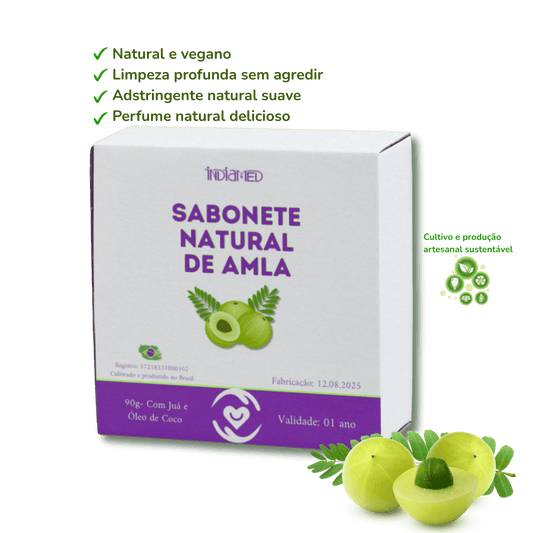 sabonete natural de amla