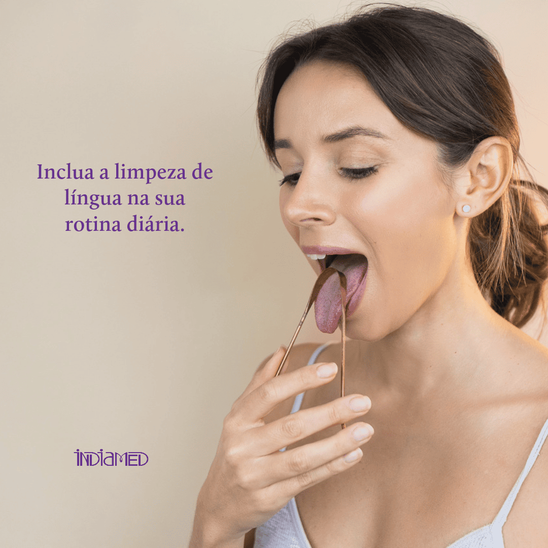 Duo Raspador e Copo de CobreUm ritual simples, natural e milenar para começar o dia com mais saúde e energia. Ao escolher o Duo, você economiza e potencializa os resultados: o Raspador de Língua em Cobre remove toxinas acumuladas durante a noite, enquanto