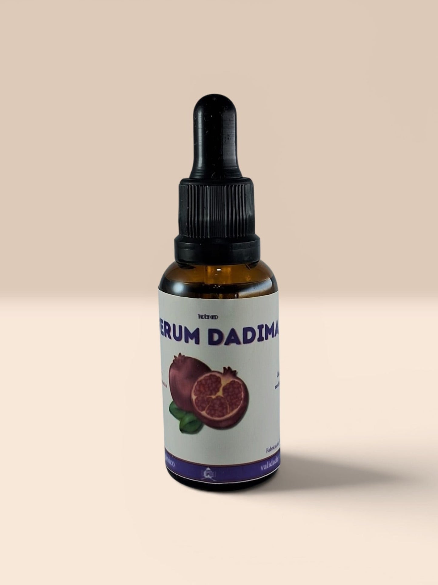 serum para o rosto com óleo de romã 