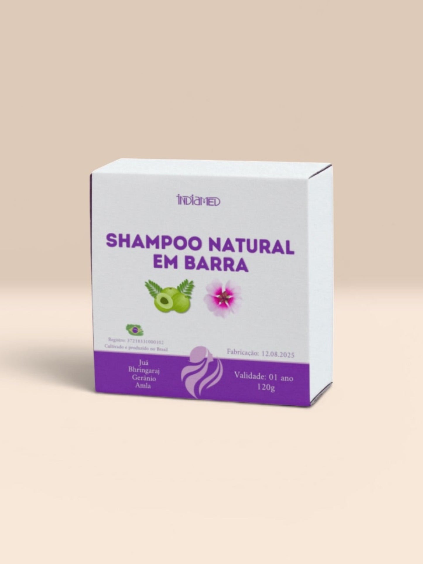 shampoo natural em barra vegano
