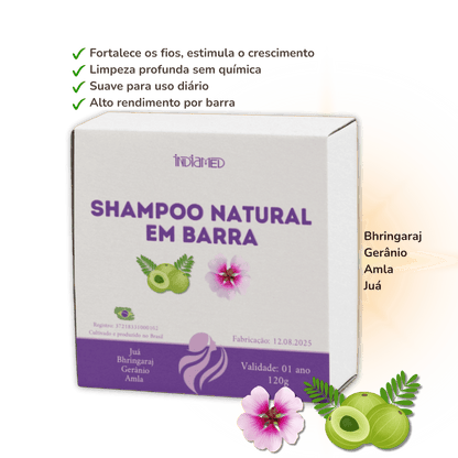shampoo sólido terapêutico