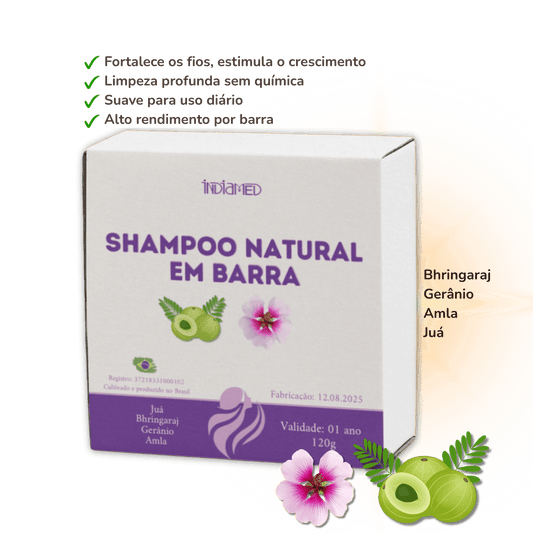 shampoo sólido terapêutico
