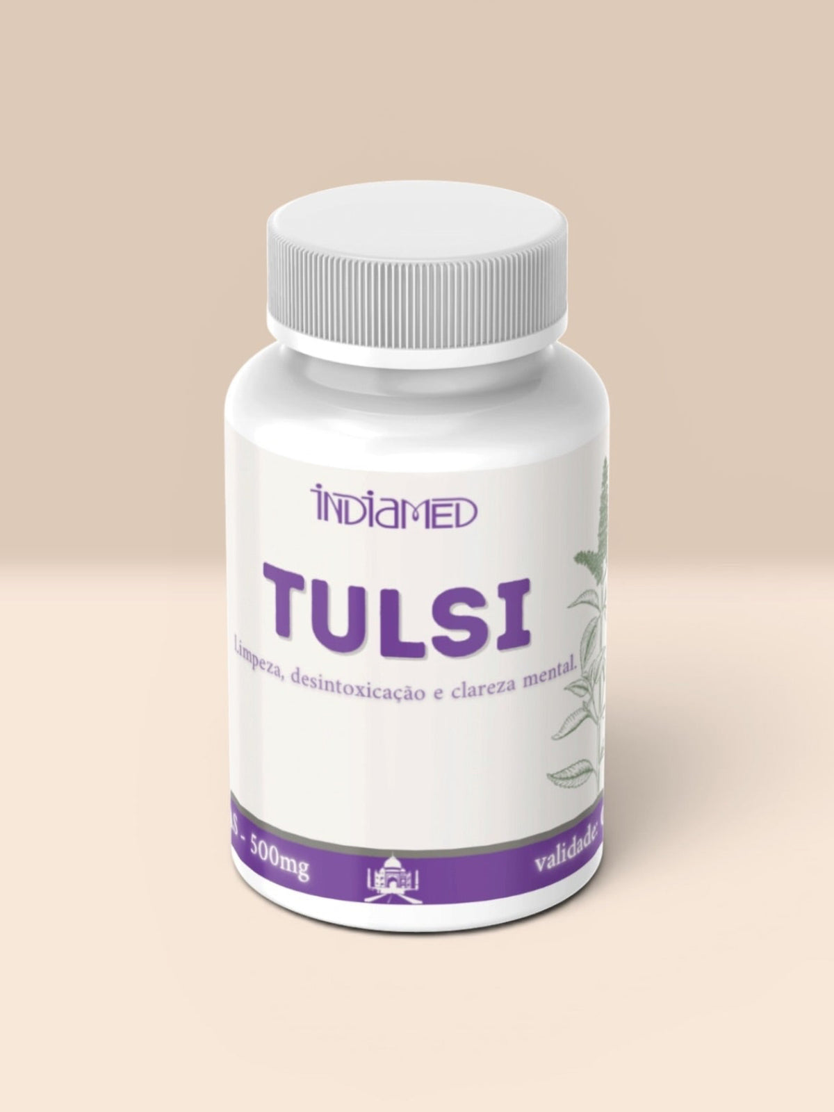 extrato de Tulsi em capsulas indiamed 