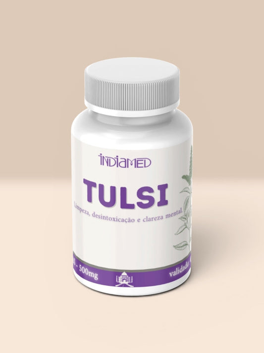 extrato de Tulsi em capsulas indiamed 