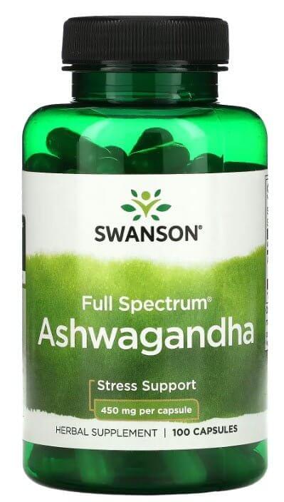 Ashwagandha - 450 Mg - 100 Caps - Stress Support