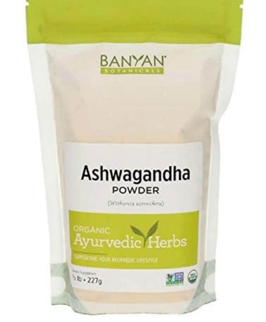 Ashwagandha em Pó - 227g - Orgânico - Stress Support