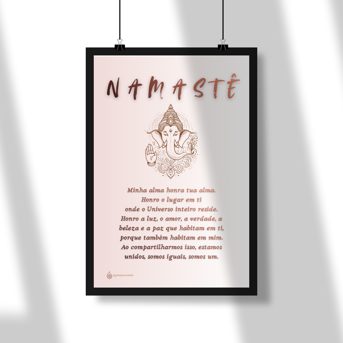 Poster Namastê
