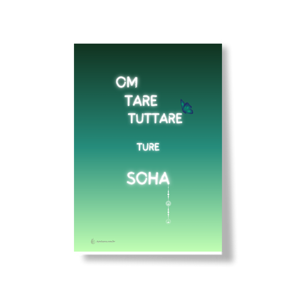 Poster Tara Mantra