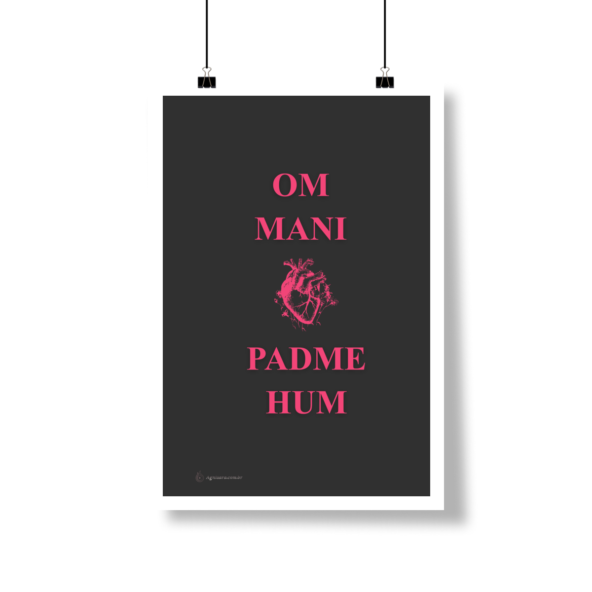 Poster Mantra da Compaixão