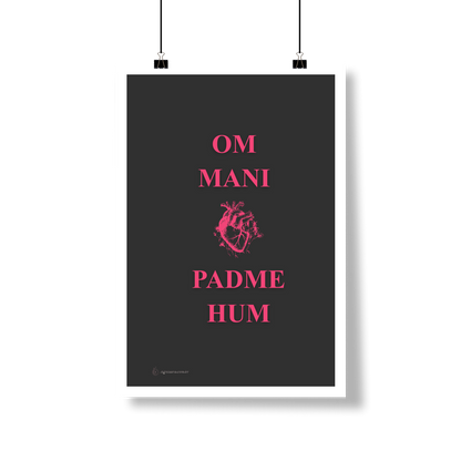 Poster Mantra da Compaixão