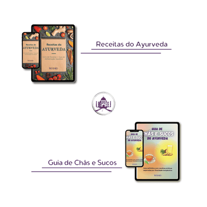 Receitas do Ayurveda  (LIVRO DIGITAL)  (90 páginas)